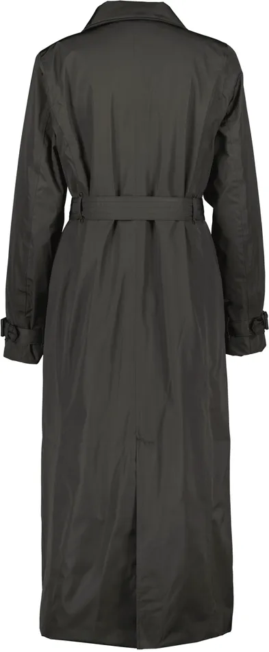 Matilde Coat Long Black Women Didriksons Waterproof Jackets