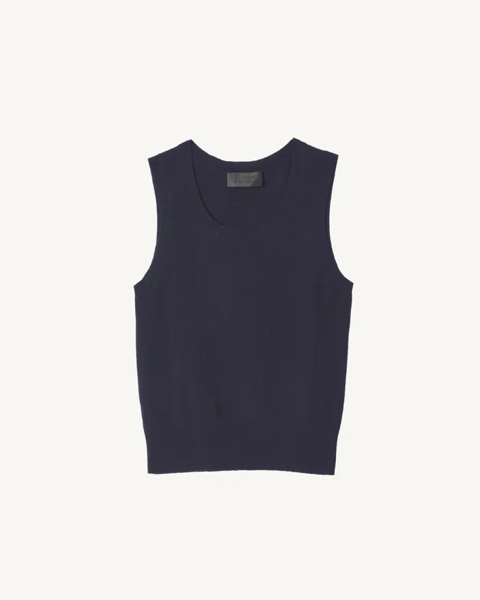 MAY CASHMERE TANK Espresso Women Nili Lotan Tops