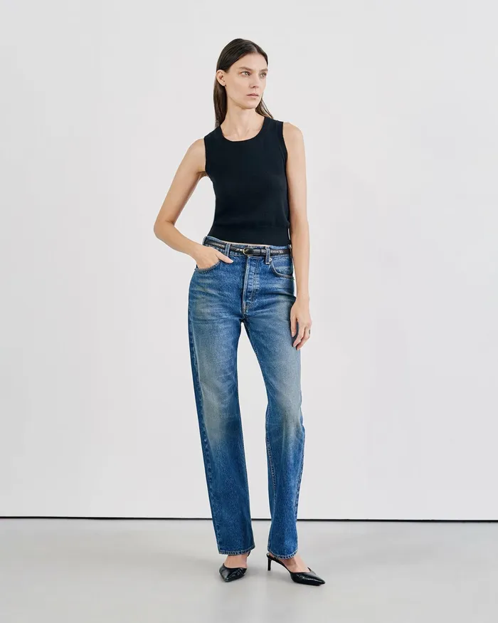 MAY CASHMERE TANK Espresso Women Nili Lotan Tops