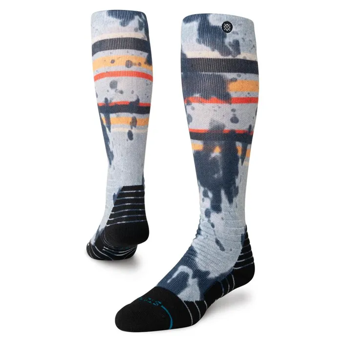 Medium Poly Snow Otc Socks Brong 8211 Greyred Men Stance Over The Calf
