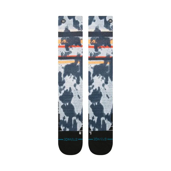 Medium Poly Snow Otc Socks Brong 8211 Greyred Men Stance Over The Calf