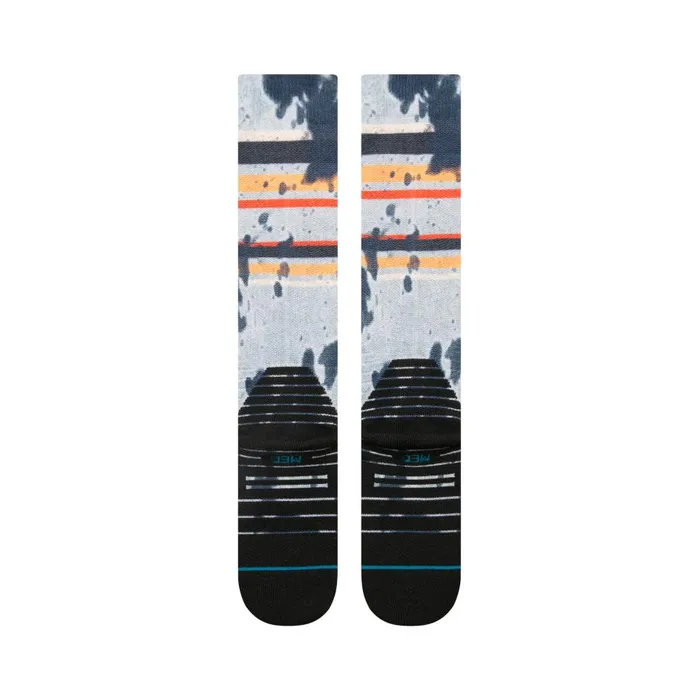 Medium Poly Snow Otc Socks Brong 8211 Greyred Men Stance Over The Calf