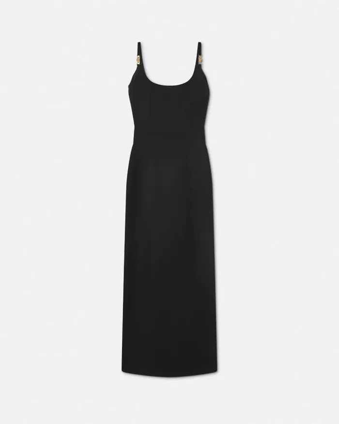 Medusa 03995 Corset Gown Black Women Versace Dresses