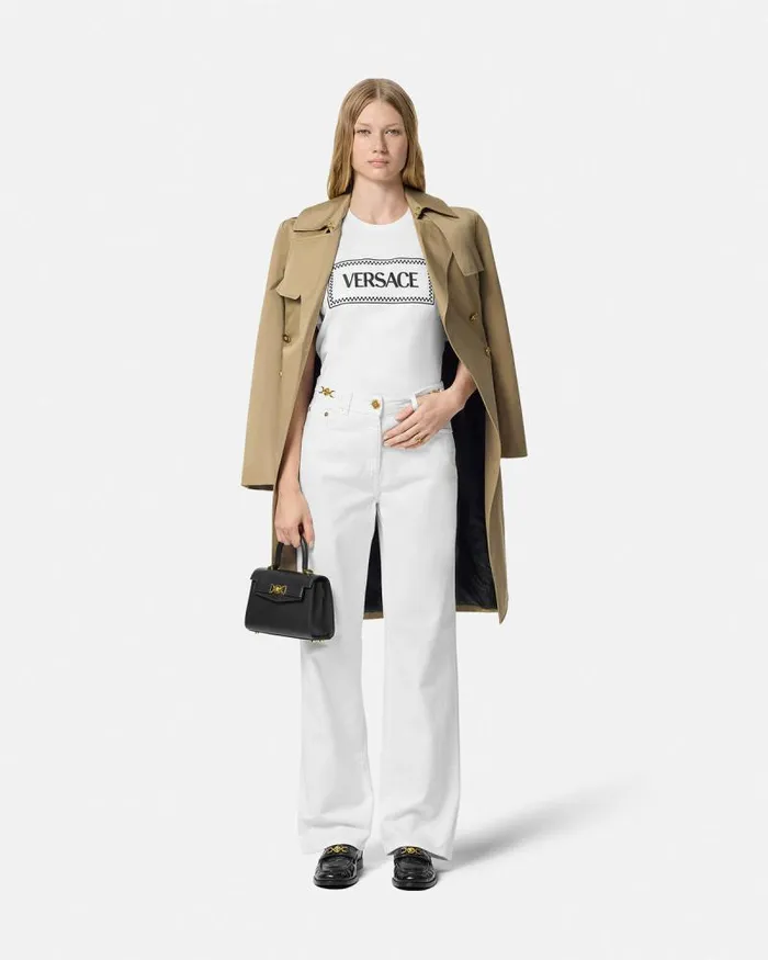 Medusa 03995 RegularFit Jeans White Women Versace Denim