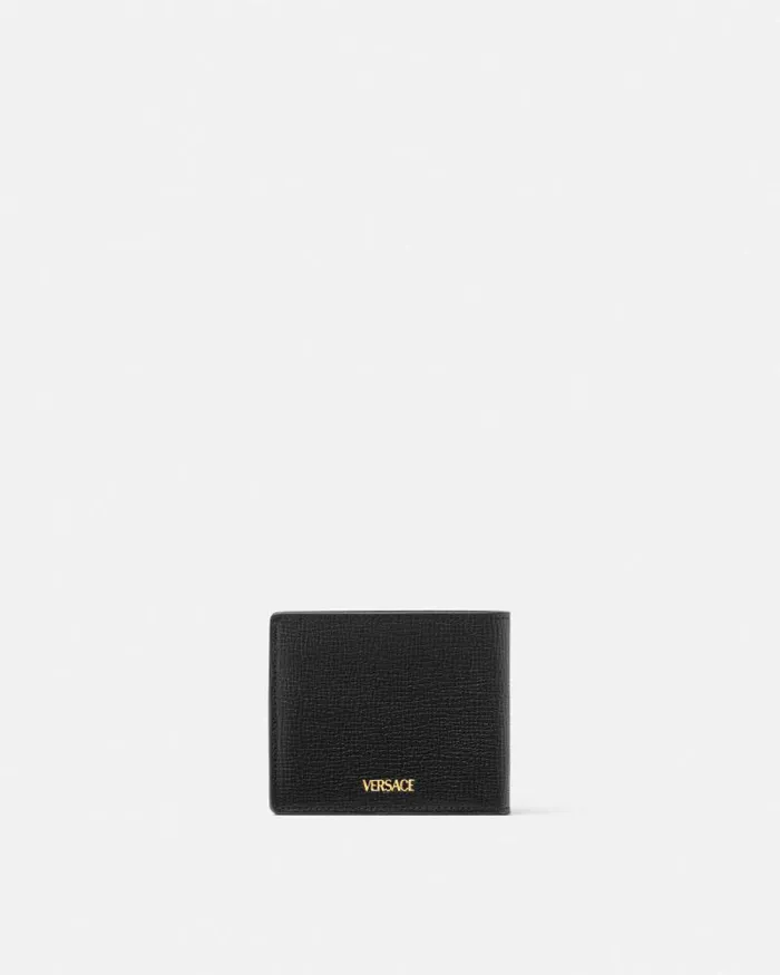 Medusa Biggie Bifold Wallet Blackgold Men Versace Wallets