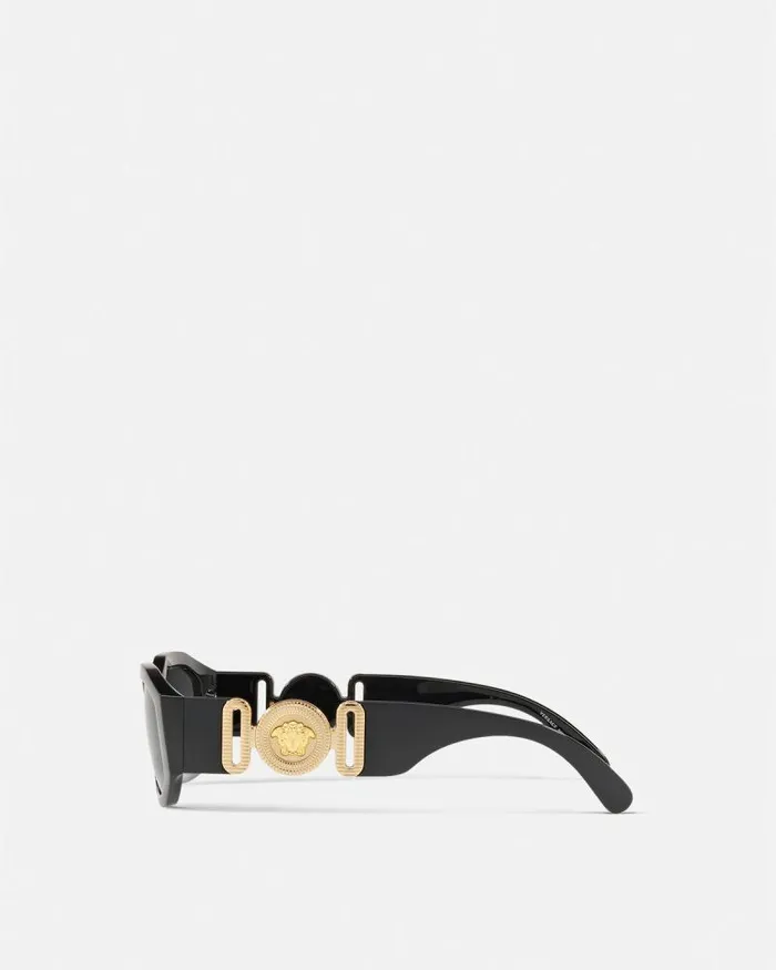 Medusa Biggie Sunglasses Black WomenMen Versace Sunglasses