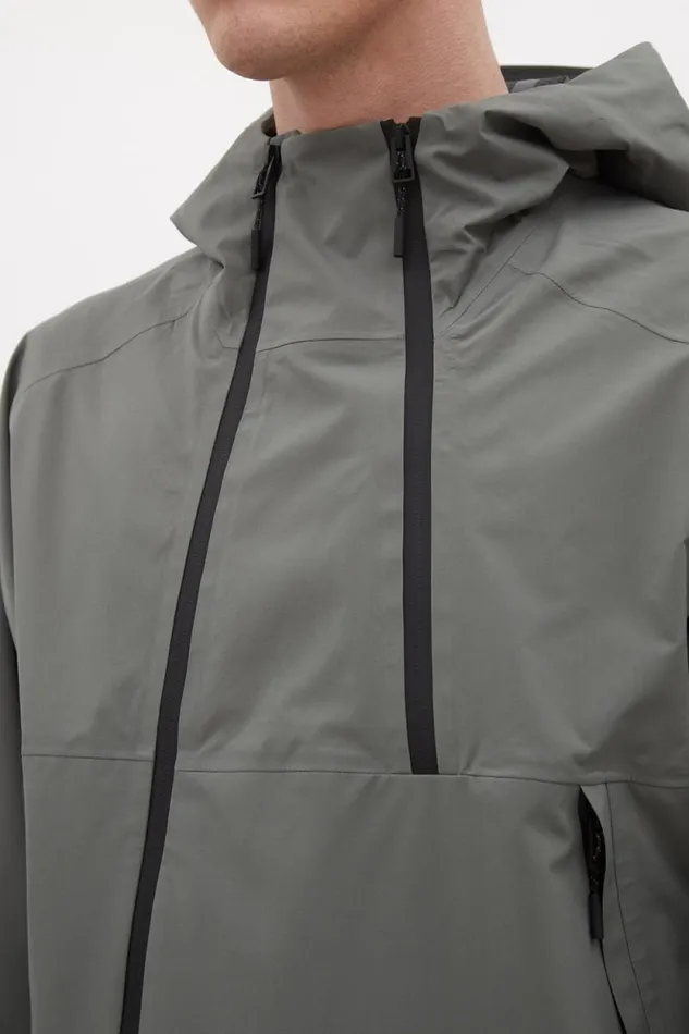 Men 3L Waterproof Shell Jacket Pewter Norse Projects Outerwear