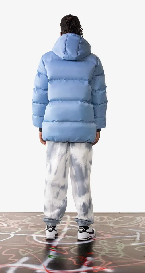Men Allure Blue Epuffa Mid Jacket Daily Paper Jackets