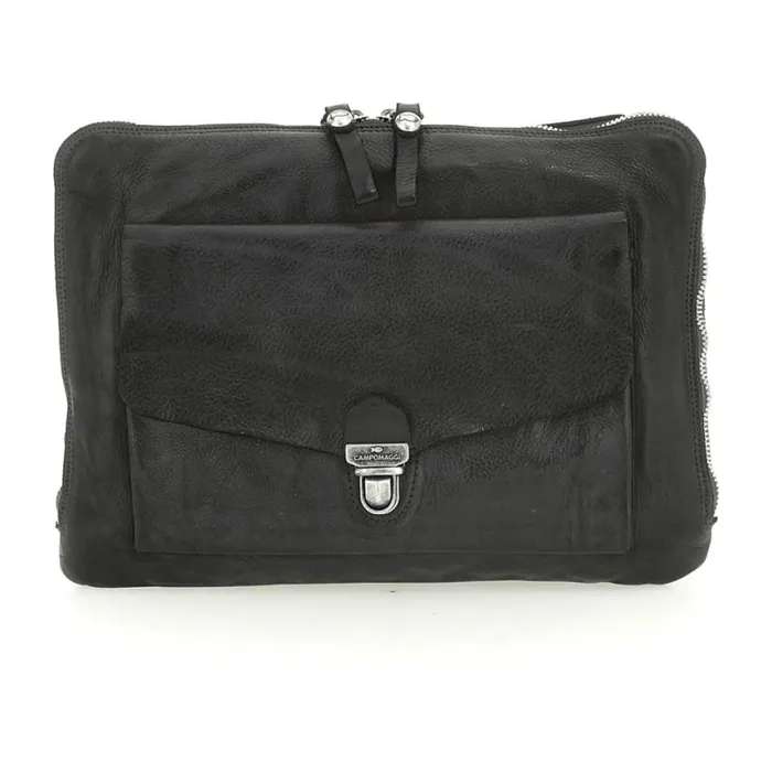Men Arenite Black Campomaggi Business Bags