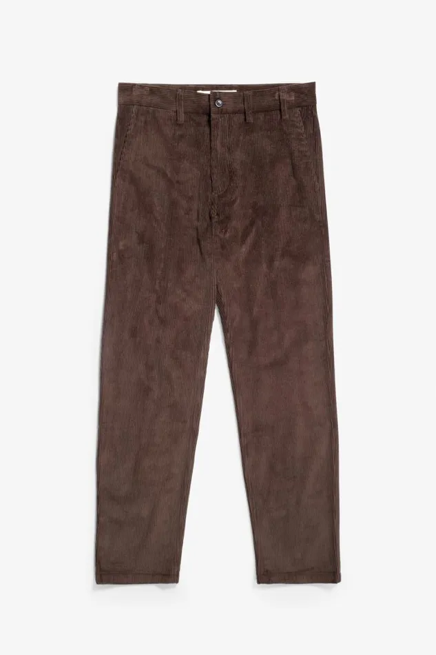Men Aros Regular Wide Wale Corduroy Chino Espresso Espresso Norse Projects Trousers