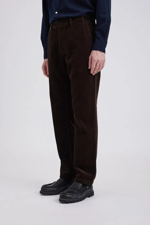 Men Aros Regular Wide Wale Corduroy Chino Espresso Espresso Norse Projects Trousers Men Aros Regular Wide Wale Corduroy Chino Espresso Espresso Norse Projects Trousers