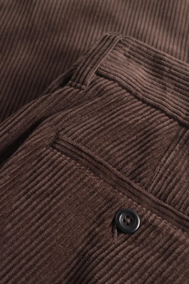 Men Aros Regular Wide Wale Corduroy Chino Espresso Espresso Norse Projects Trousers Men Aros Regular Wide Wale Corduroy Chino Espresso Espresso Norse Projects Trousers
