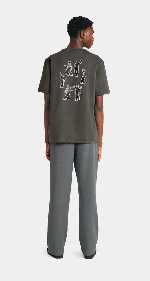 Men Ash Grey Halim TShirt Daily Paper TShirts Men Ash Grey Halim TShirt Daily Paper TShirts
