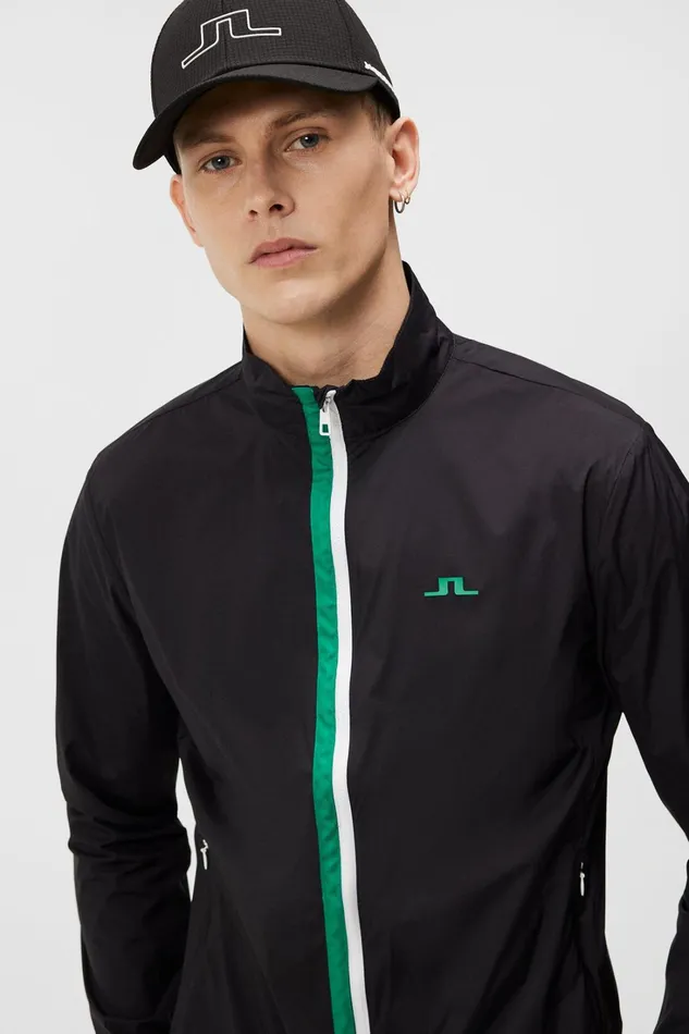 Men Ash Light Packable Jacket Black JLindeberg Jackets Men Ash Light Packable Jacket Black JLindeberg Jackets