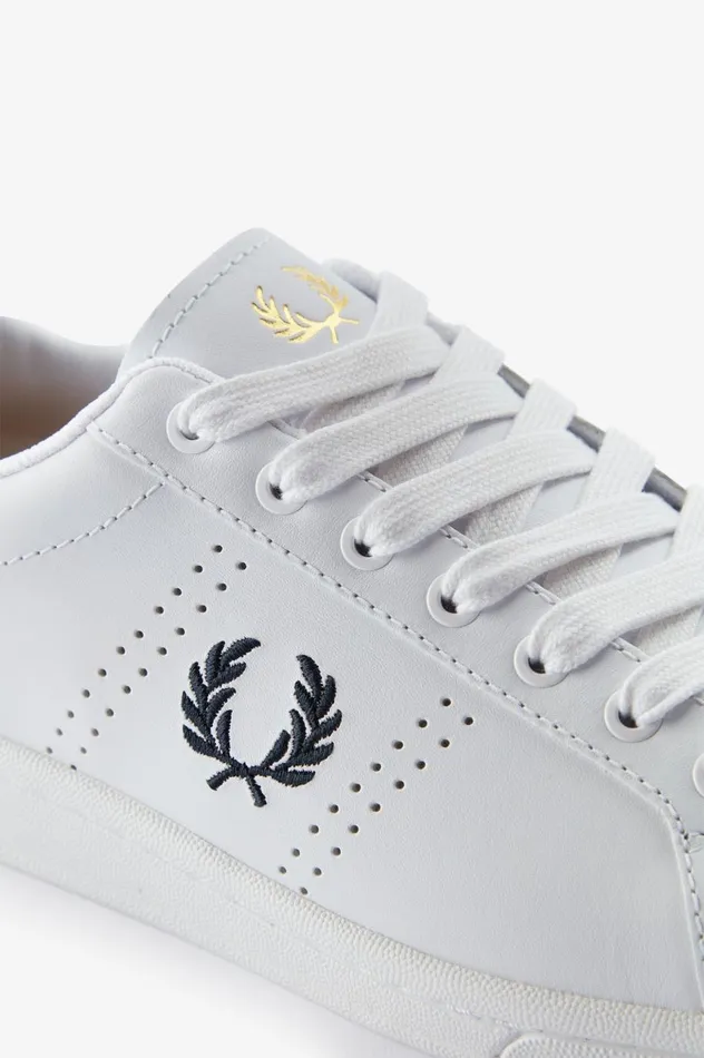 Men B721 Whitenavy Fred Perry Shoes