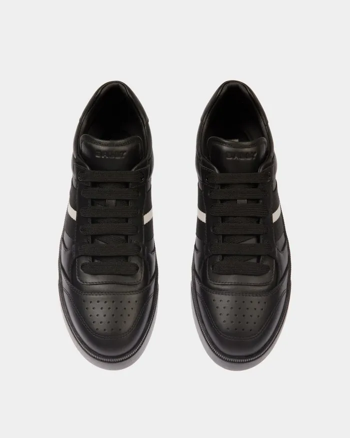 Men Bally Sneakers Raise Sneaker In Black Leather Black Men Bally Sneakers Raise Sneaker In Black Leather Black