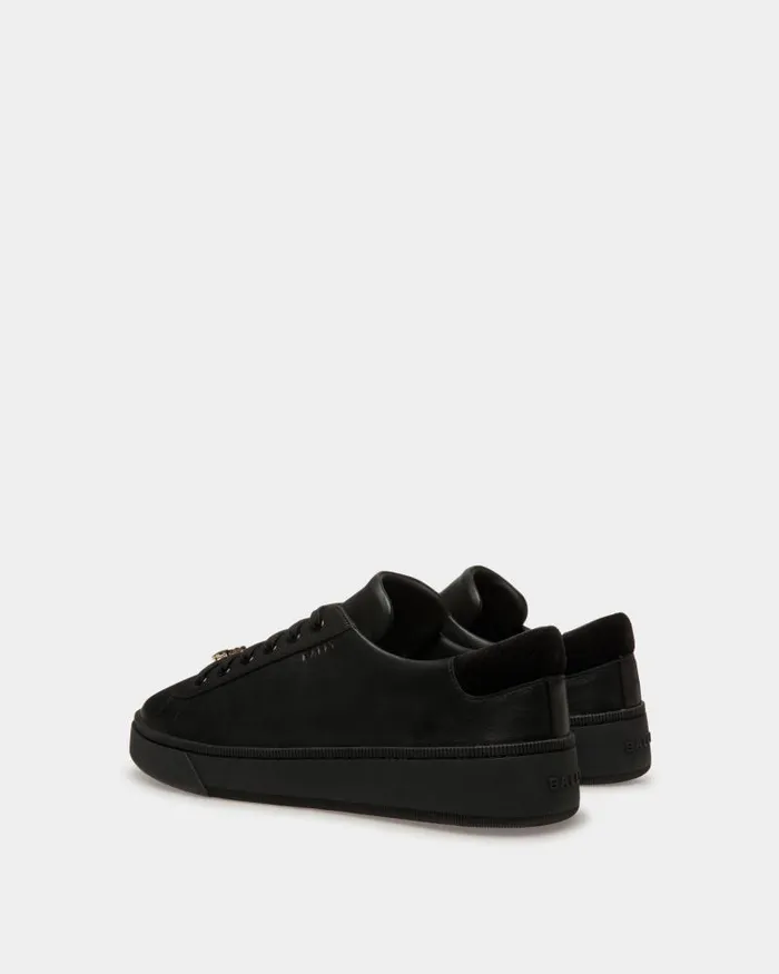 Men Bally Sneakers Raise Sneakers In Black Leather Black Men Bally Sneakers Raise Sneakers In Black Leather Black