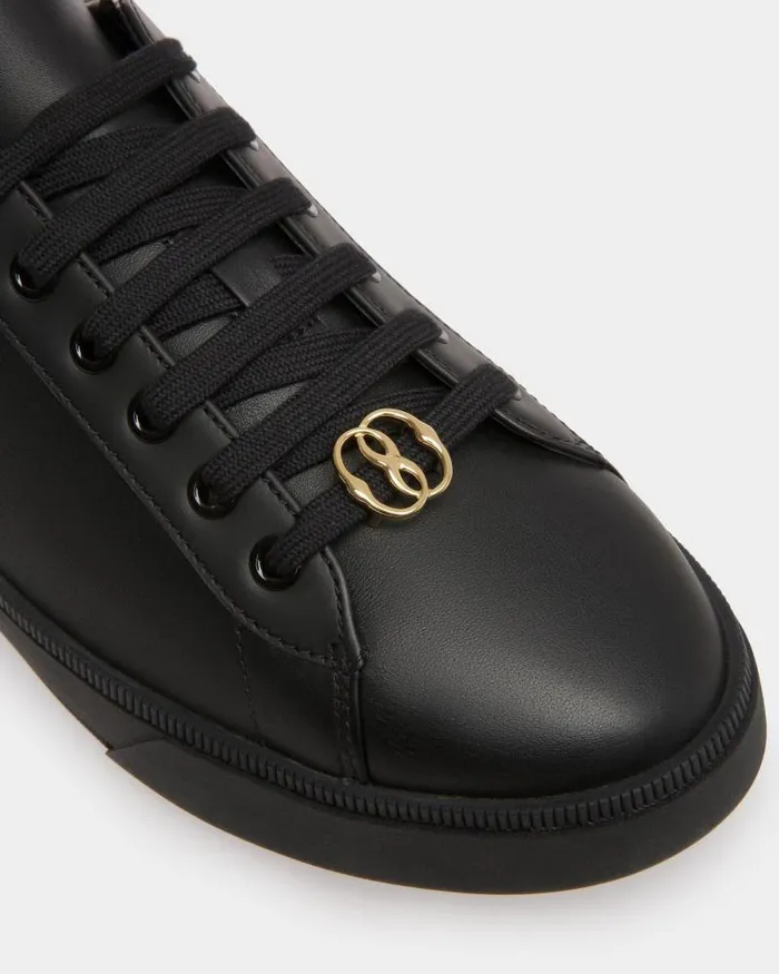 Men Bally Sneakers Raise Sneakers In Black Leather Black Men Bally Sneakers Raise Sneakers In Black Leather Black