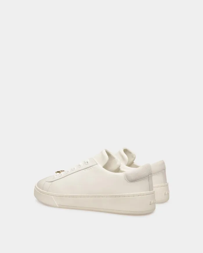 Men Bally Sneakers Raise Sneakers In White Leather White Men Bally Sneakers Raise Sneakers In White Leather White