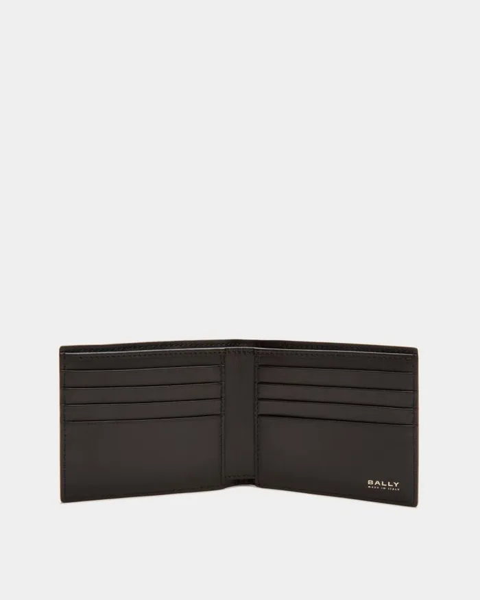 Men Bally Wallets and Card Holders Beckett Bifold In Black Leather Black Men Bally Wallets and Card Holders Beckett Bifold In Black Leather Black