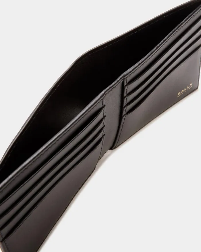 Men Bally Wallets and Card Holders Beckett Bifold In Black Leather Black Men Bally Wallets and Card Holders Beckett Bifold In Black Leather Black