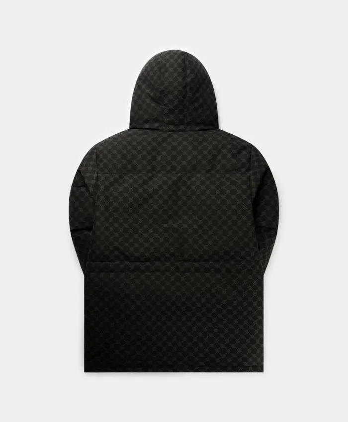Men Black Oba Cotton Monogram Puffer Daily Paper Jackets Men Black Oba Cotton Monogram Puffer Daily Paper Jackets