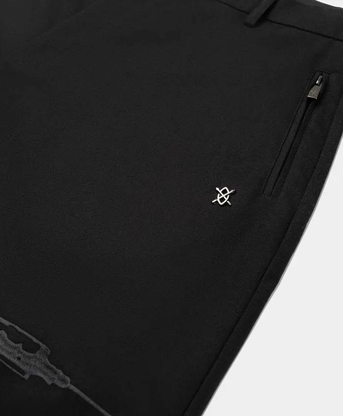 Men Black Oversized Riasat Pants Daily Paper Pants Men Black Oversized Riasat Pants Daily Paper Pants