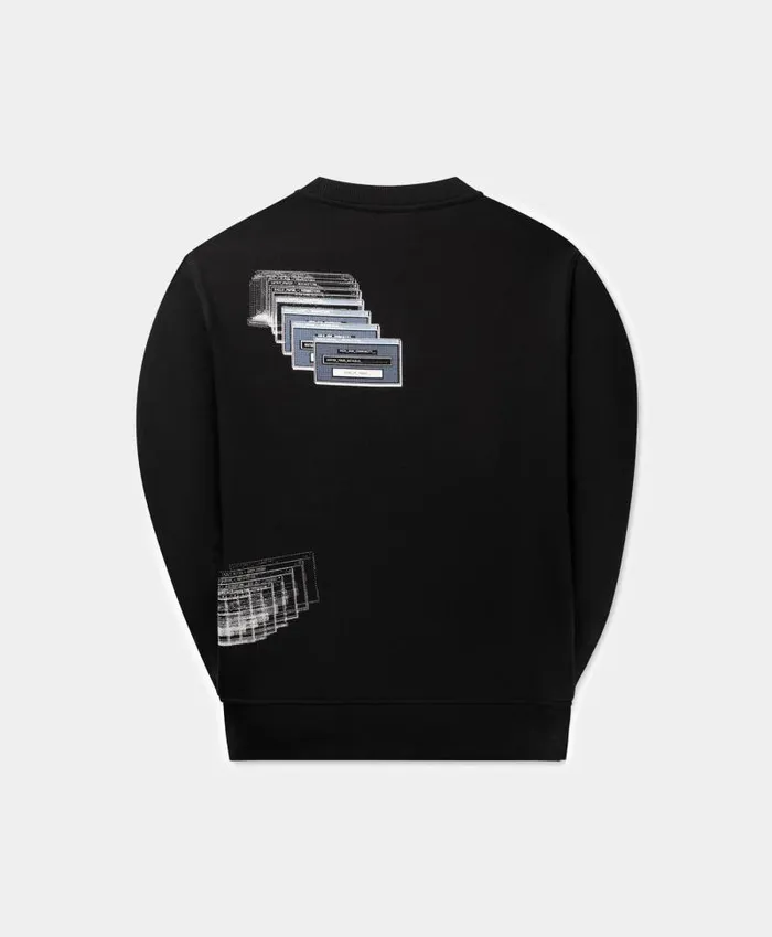 Men Black Pop Up Sweater Daily Paper Hoodies and Sweaters Men Black Pop Up Sweater Daily Paper Hoodies and Sweaters