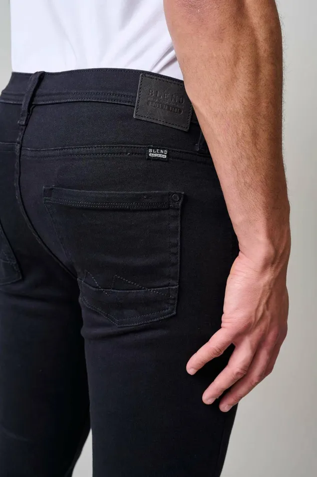 Men Blend Jeans Multiflex Jet Jeans Denim Black