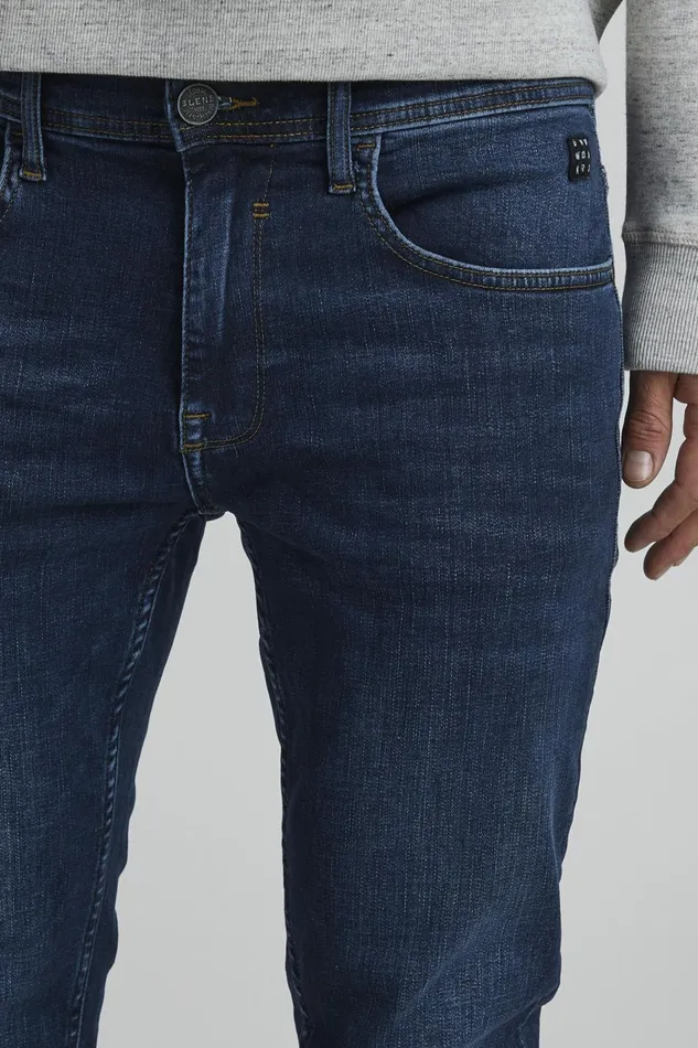 Men Blend Jeans Multiflex Jet Jeans Denim Dark Blue