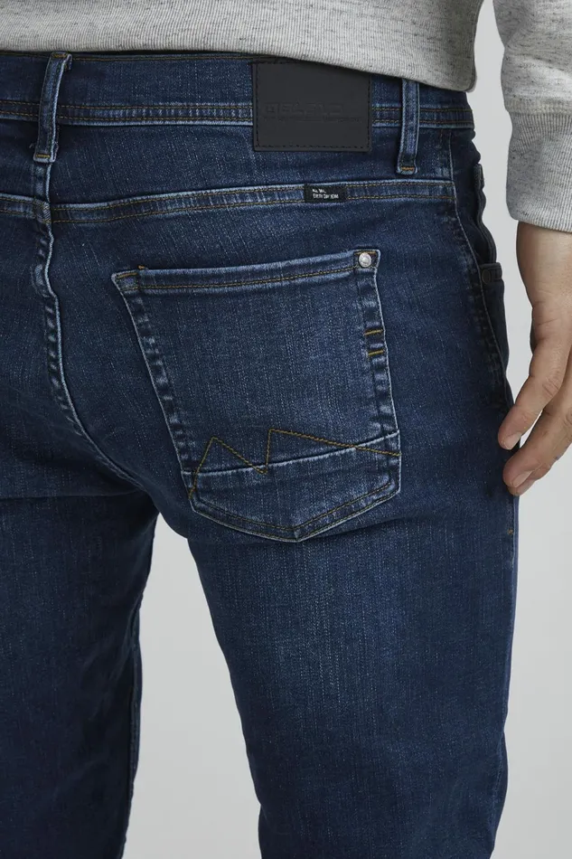 Men Blend Jeans Multiflex Jet Jeans Denim Dark Blue