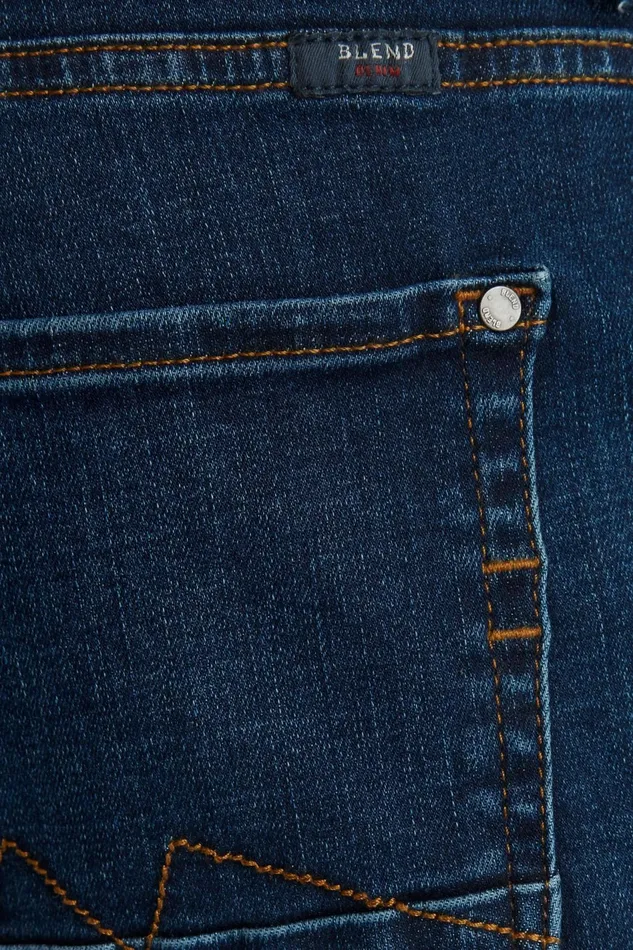 Men Blend Jeans Multiflex Jet Jeans Denim Dark Blue