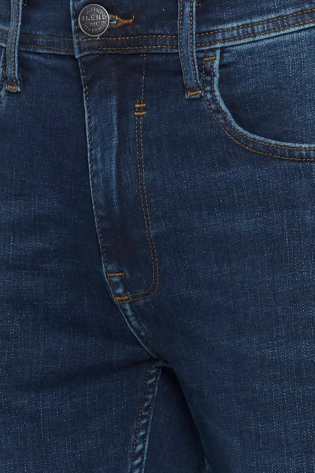 Men Blend Jeans Multiflex Jet Jeans Denim Dark Blue