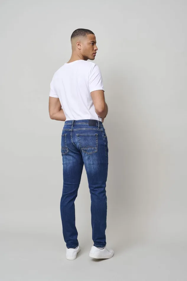 Men Blend Jeans Multiflex Jet Jeans Denim Dark Blue