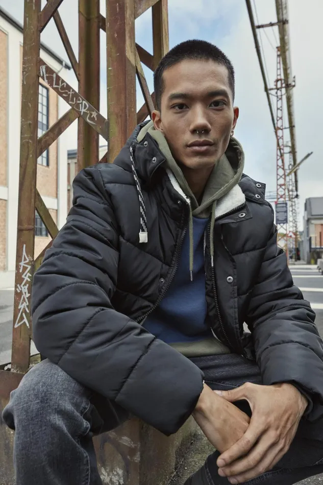 Men Blend Outerwear Outerwear Black