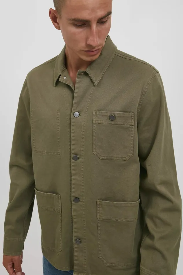Men Blend Outerwear Outerwear Lead Gray
