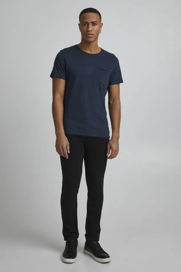 Men Blend Pants Casual Pants Black