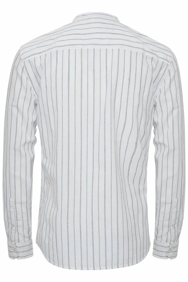 Men Blend Shirts Long Sleeved Shirt Bright White