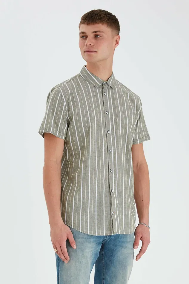 Men Blend Shirts Shirt With Short Sleev Four Leaf Clover