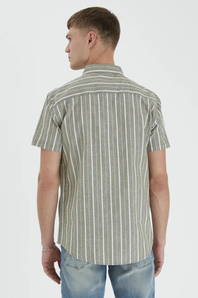 Men Blend Shirts Shirt With Short Sleev Four Leaf Clover