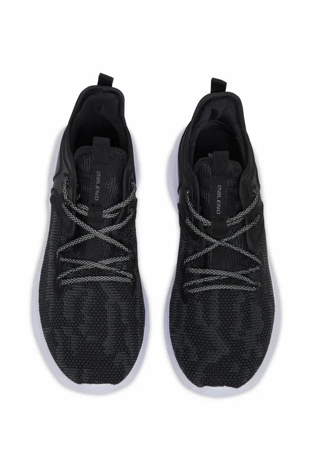 Men Blend Shoes and Boots Shoe Black