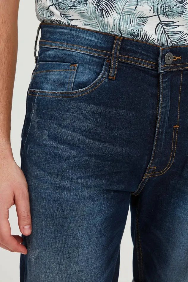 Men Blend Shorts Denim Shorts Denim Dark Blue