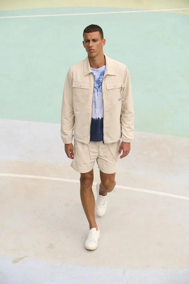 Men Blend Shorts Shorts Casual Oyster Gray