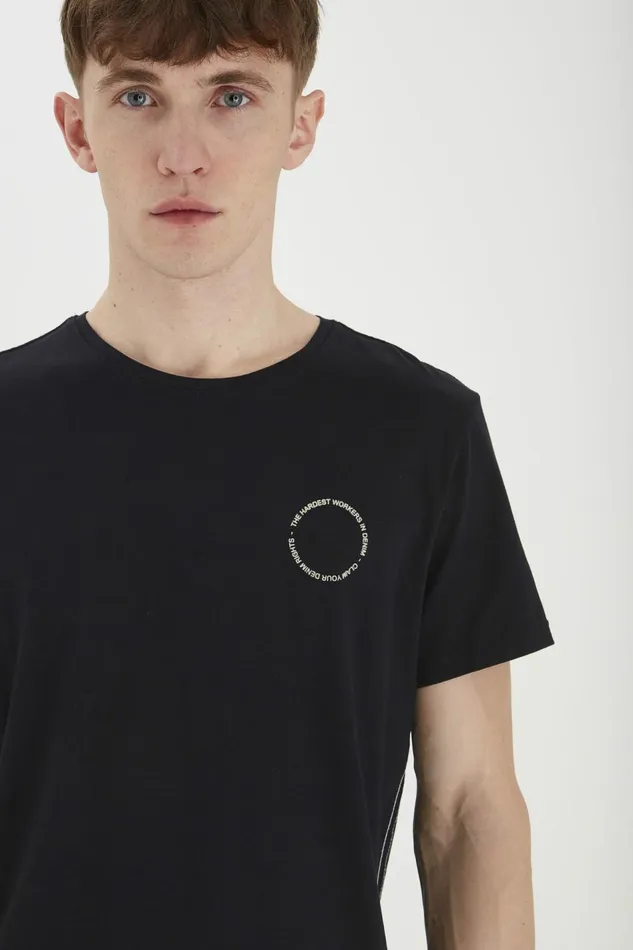 Men Blend TShirts Tshirt Black