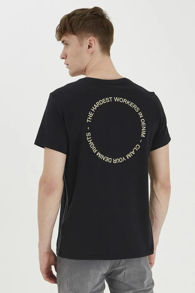 Men Blend TShirts Tshirt Black