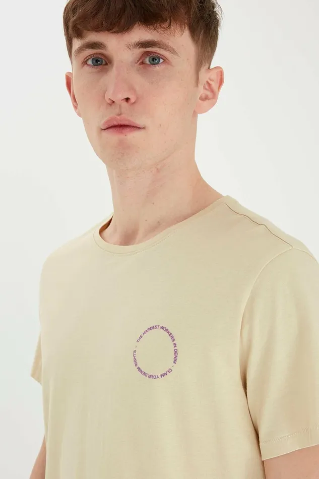 Men Blend TShirts Tshirt Oyster Gray