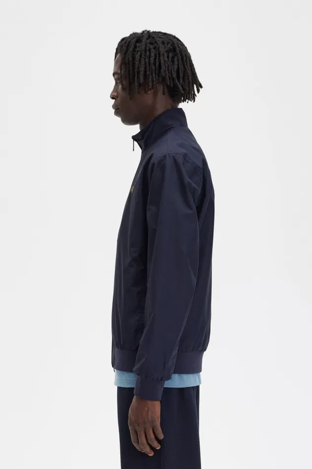 Men Brentham Jacket Navy Fred Perry Coats and Jackets