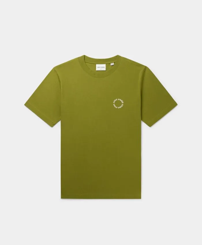 Men Cardamom Green Orbit TShirt Daily Paper TShirts