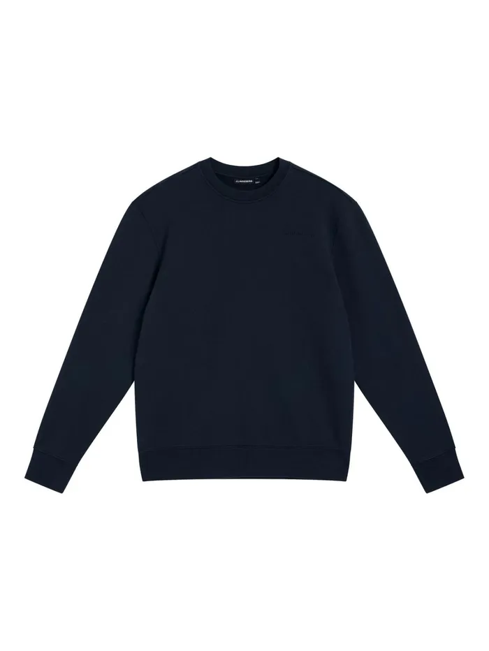 Men Chip Crew Neck Sweatshirt JL Navy JLindeberg Sweatshirts Men Chip Crew Neck Sweatshirt JL Navy JLindeberg Sweatshirts
