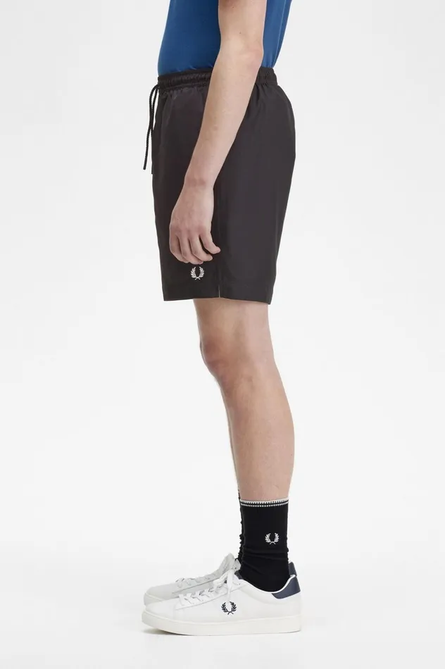 Men Classic Swimshort Black Fred Perry Shorts